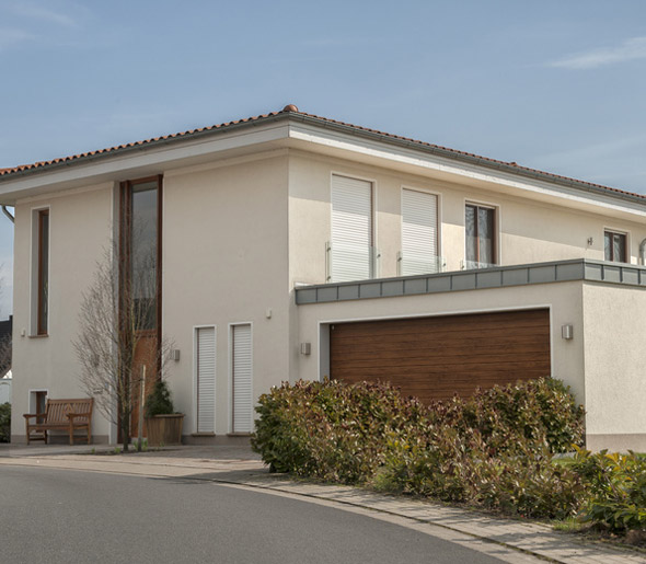 Wohnhäuser Flachdach