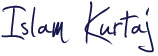 Islam Kurtaj Unterschrift